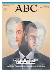 Portadas de la prensa española previo a las elecciones generales del #23Jul