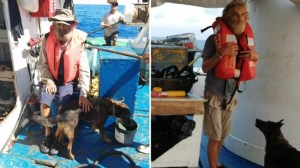 Cómo fue que Tim Shaddock y su perrita sobrevivieron dos meses de naufragio en el Pacífico