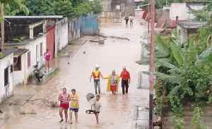 Al menos 440 personas están afectadas por desbordamiento del río Santo Domingo en Barinas