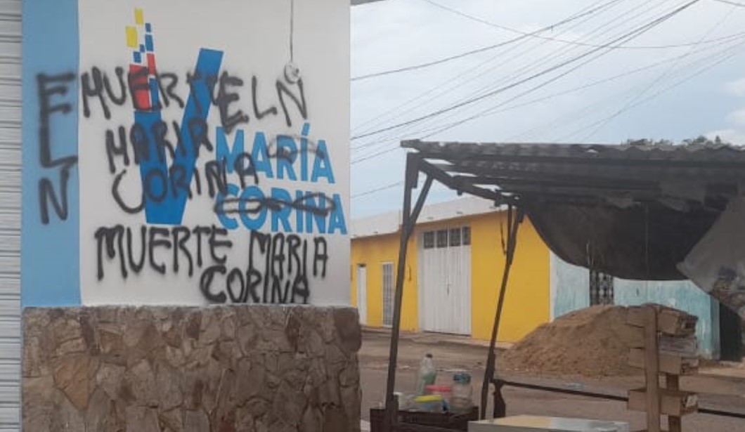 ELN negó la autoría de las amenazas de muerte en contra de María Corina Machado