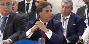 Lacalle Pou llamó en el Mercosur a “alzar la voz” contra la inhabilitación de María Corina (VIDEO)