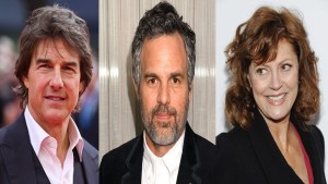 Tom Cruise, Mark Ruffalo y Susan Sarandon, combativas estrellas de la huelga de Hollywood