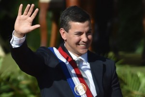 Santiago Peña VIRAL en su primer día como presidente de Paraguay (VIDEO)