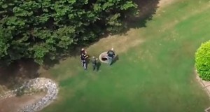 VIDEO: Ladrón intentó darse a la fuga en Georgia y estuvo 90 minutos en un desagüe, hasta que su plan falló