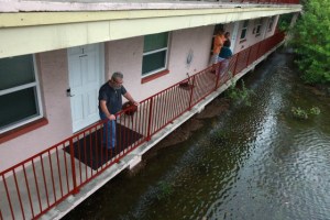VIDEO: El increíble rescate de una persona en medio de las inundaciones provocadas por Idalia en Florida