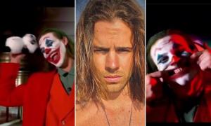 Perturbador VIDEO del asesino del médico colombiano: disfrazado del Joker en Halloween