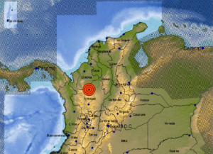 Sismo de magnitud 4,3 sacudió varias zonas de Antioquia en Colombia este #17Ago