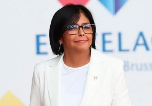 Delcy Rodríguez reitera que el chavismo no reconoce a la CIJ como instancia para dirimir controversia por el Esequibo