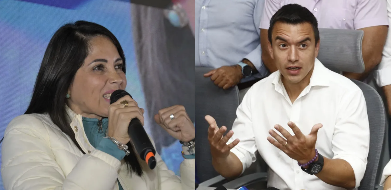 Luisa González y Daniel Noboa se encaminan hacia una segunda vuelta en Ecuador