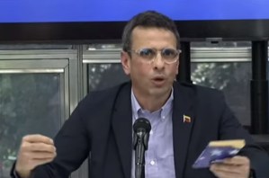 Capriles pide a mantener “la altura del debate” ante inicio de campaña opositora : La primaria debe servir para salir fortalecidos (VIDEO)