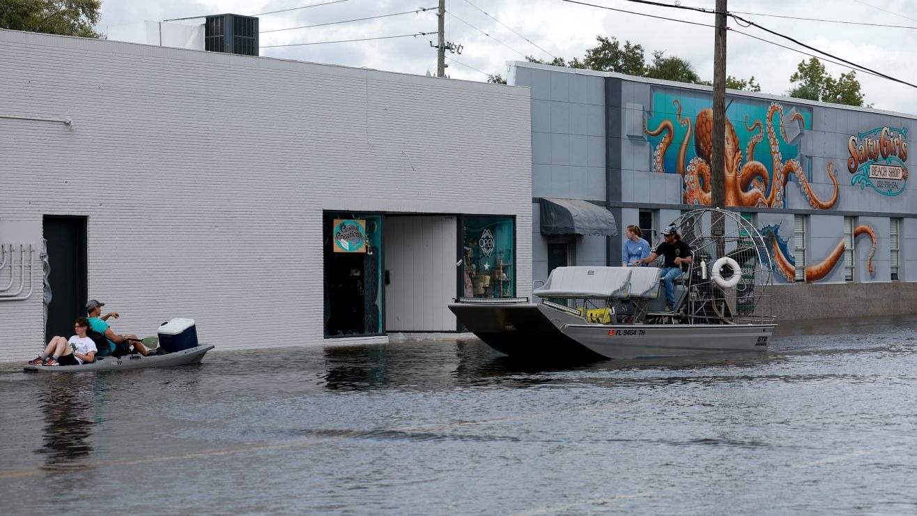 La localidad en Florida que enfrentó la peor inundación en 100 años por impacto de Idalia