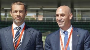 Alexander Ceferin, presidente de la Uefa, rompió su silencio sobre el “caso Rubiales”