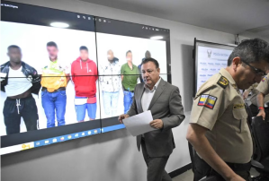 Policía de Ecuador confirmó que los seis detenidos por asesinato de Fernando Villaviencio son colombianos