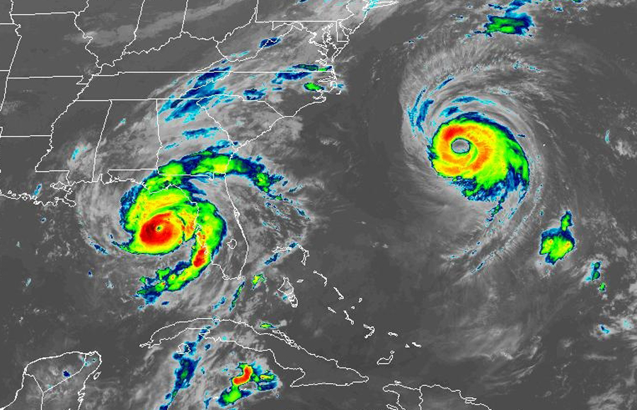 Idalia y Franklin: ¿Se pueden fusionar dos huracanes?