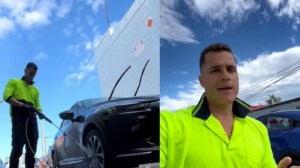 VIDEO: Latino reveló la fortuna que le pagaron por lavar autos en Australia… en un día