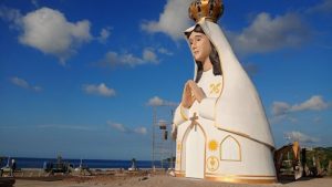 Inauguran en Carúpano monumento más grande de Venezuela para la Virgen del Valle (FOTO)