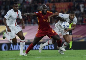 El Milan apagó el “efecto Lukaku” de la Roma