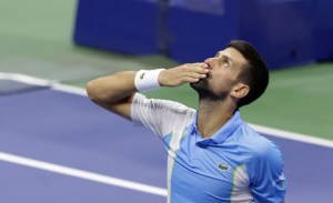 Novak Djokovic aplacó al estadounidense Ben Shelton y avanzó a su décima final del US Open