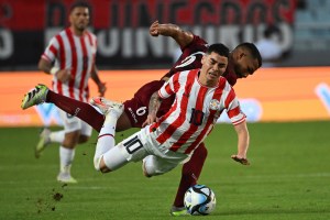 El llamativo registro de Yangel Herrera tras su gol anulado ante Paraguay
