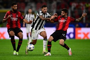 Milan y Newcastle empataron en San Siro en el estreno del “grupo de la muerte” de la Champions
