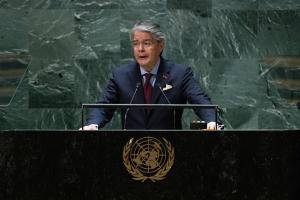 Lasso habló sobre los migrantes venezolanos en la Asamblea General de la ONU