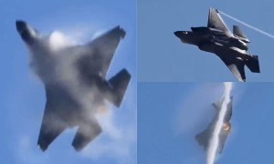 Intentan recuperar los restos del F-35 mientras investigan el “percance” del siniestro
