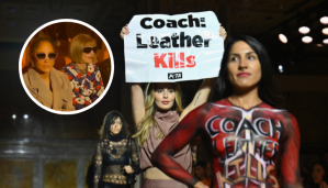 La fría reacción de Anna Wintour y Jennifer Lopez a la protesta de Peta en la Semana de la Moda en Nueva York
