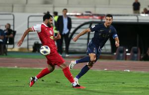 Cristiano Ronaldo debutó con el Al-Nassr en la Champions de Asia con victoria en Teherán