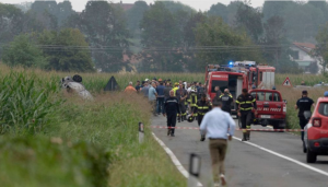Fiscalía investiga al piloto que provocó el accidente aéreo el que murió una niña en Turín