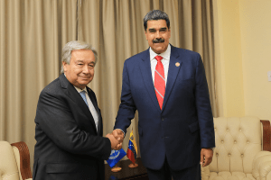 Maduro se reunió con el secretario general de la ONU en Cuba