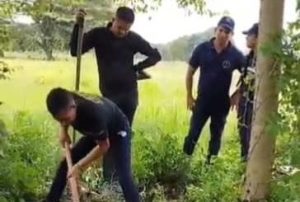 Osamenta presuntamente humana fue hallada enterrada en una finca en Barinas