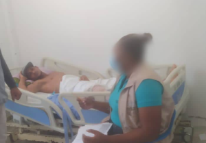 Heridos de la mina Cacique son atendidos en el Hospital Manuel Elkin Patarroyo en Colombia