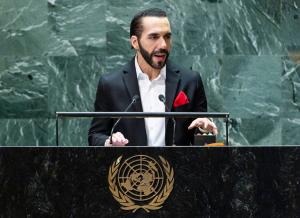 Bukele aseguró ante la Asamblea General de la ONU que El Salvador “ya no es la capital mundial de la muerte”