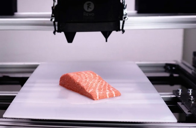 Logran imprimir en 3D un trozo de salmón… y se puede comer