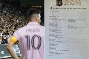 Estaba invitada y no fue: una llamativa ausencia en el partido de Messi con Inter Miami refuerza un rumor