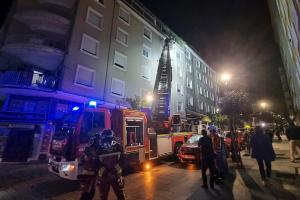 Cuatro menores mueren en el incendio de un edificio en España