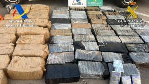 Intervenidos en Canarias 950 kilos de cocaína que estaban en un buque procedente de Brasil