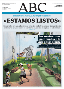 Portadas de la prensa internacional de este domingo 15 de octubre de 2023