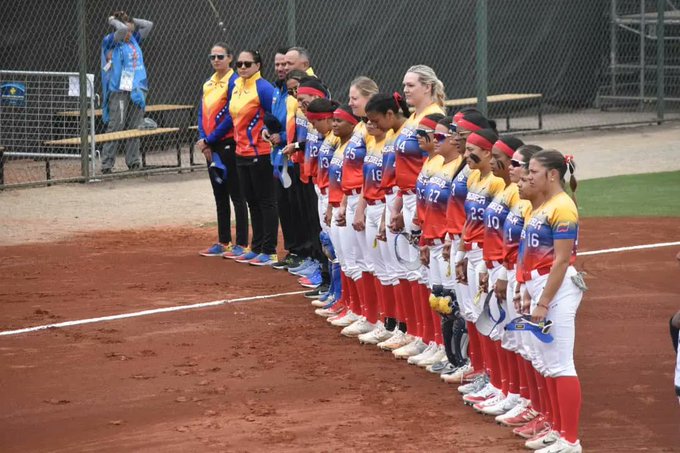 Venezuela logró su primera victoria en sóftbol femenino al noquear a Chile en Panamericanos