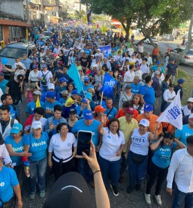 Mérida reafirma el compromiso de votar el #22Oct por la candidata de la ciudadanía