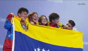 Venezuela brilló y ganó la competencia mundial de robótica en Singapur (VIDEO)