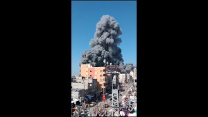 Duro golpe a Hamás: ataque aéreo israelí alcanzó túnel subterráneo de almacenamiento de cohetes del grupo terrorista (VIDEO)
