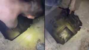 Hallaron dentro de la cárcel de Puente Ayala un tanque subterráneo donde había de todo, menos agua (VIDEO)