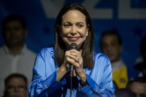 María Corina Machado: El chavismo perdió completamente su base social y los venezolanos buscan un cambio de sistema