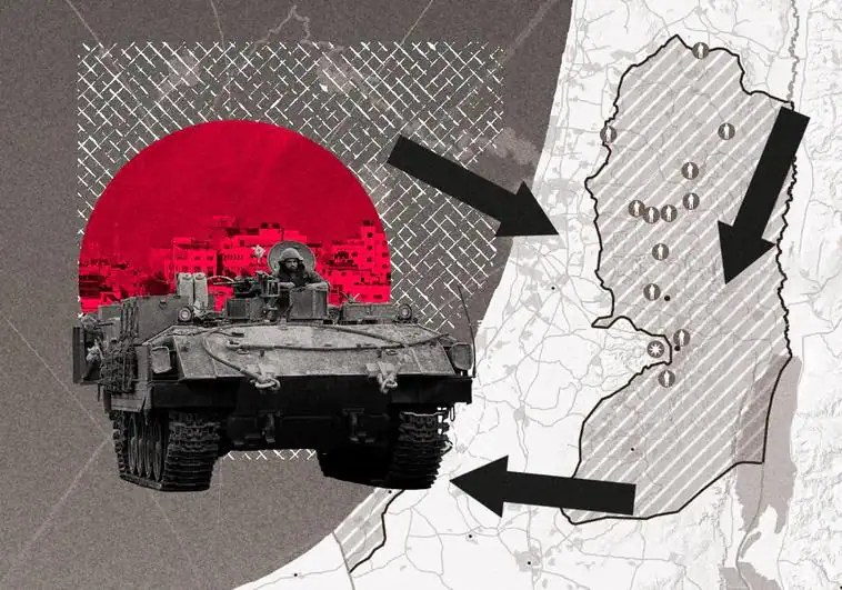 Los mapas para entender la guerra entre Israel y Palestina