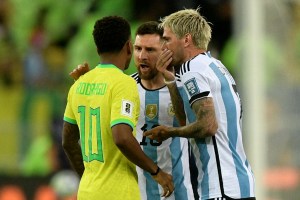 Rodrygo denunció que ha recibido insultos racistas tras su cruce con Messi