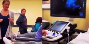 VIRAL: Estudiante de medicina en una universidad de EEUU se entera que está embarazada durante una clase (VIDEO)