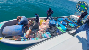 Aeronave estadounidense detectó bote con dos toneladas de cocaína en Costa Rica