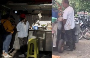 VIDEO: Exhiben a vendedor de comida haciendo sus necesidades en su puesto de trabajo