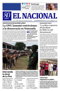 Portadas de este sábado 4 de noviembre de 2023